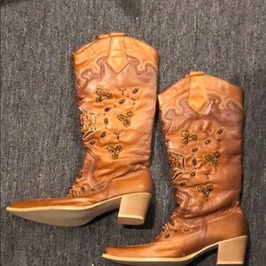 Jeweled Cowgirl boots